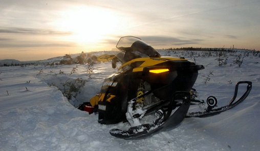 gaspe peninsula snowmobile tour